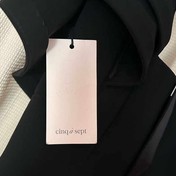 Cinq a Sept Black Ambrose Dress Sz. 4 NWT - Picture 10 of 14